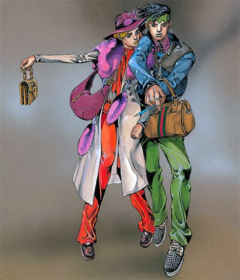 gucci x hirohiko araki.